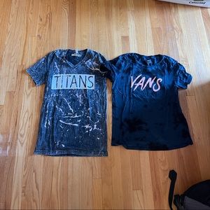 Set of Graphic T’s